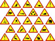 Animal warning signs