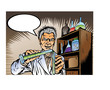 Mad Scientist mixing chemicals.