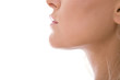 beautiful woman close up