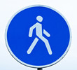 Photo: pedestrian crossing pedestrian crossing