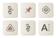 Toolbar and Interface icons | Cardboard series Toolbar and Interface icons | Cardboard series