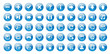 Web buttons (blue)