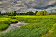 High dynamic range image of the Ronneby golf course in Sweden