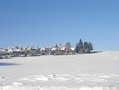Dorf im Winter