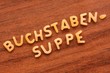 Buchstabensuppe