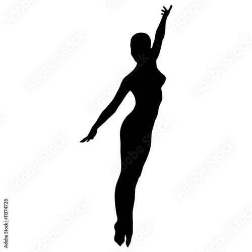 Dancer+pose+silhouette