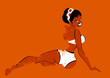 frau vintage cartoon frau vintage cartoon