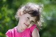 angel baby portrait