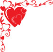 Heart Corner Graphic Heart Corner Graphic