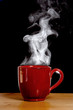 Steaming Hot Coffee Steaming Hot Coffee