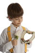 The boy with a gift