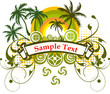 Summer party card