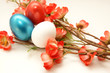 oeufs et fleurs