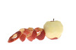 red apple