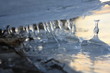 Stalagmite and stalactite