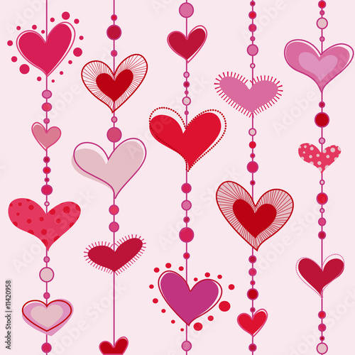 heart tiles vector heart tiles vector