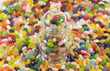 Jellybeans and jar