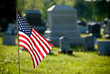Grave site flag Memorial Day Grave site flag Memorial Day