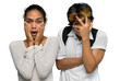 Photo: Shocked Asian emo teen boy couple Shocked Asian emo teen boy couple