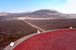 Route traversant la plaine des sables Route traversant la plaine des sables