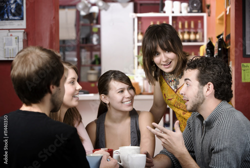 Foto: Friends in a Coffee House Friends in a Coffee House