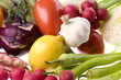 Mixed Vegetables Isolated