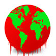 Illustration: Bleeding earth Bleeding earth