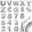Barbed wire font Barbed wire font