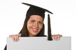 Young woman graduated with a Diploma