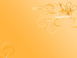 Illustration: Crown Floral background Crown Floral background