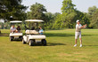 Family Playing Golf Family Playing Golf
