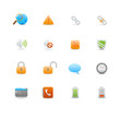 elegant simple icons for common computer functions elegant simple icons for common computer functions