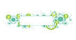 frame with place for your text. Cycle. Line
