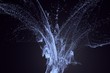 Abstract Digital Water Fountain Abstract Digital Water Fountain