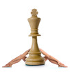 Chess composition with girl Chess composition with girl