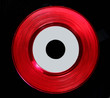 Red Vinyl 45 RPM record