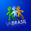 3 illustrated men representing brazil 3 illustrated men representing brazil