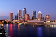 Modern Architecture in Downtown of Tampa, Florida USA
