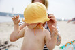 Kleinkind am Strand