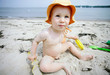 Kleinkind am Strand