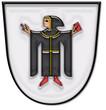 Stadtwappen München im Aqua-Stil