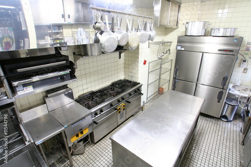 Photo: kitchen of the restaurant kitchen of the restaurant