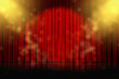 scène de spectacle féerique