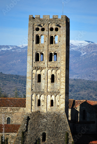 Clocher roman de Saint-Michel de Cuxa