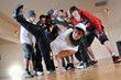 young boys group