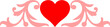Heart and monogram