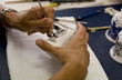 Painting a porcelain