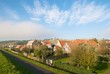 Malerisches Dorf an der Nordsee