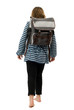 Girl Walking To School