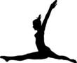 Dance silhouette